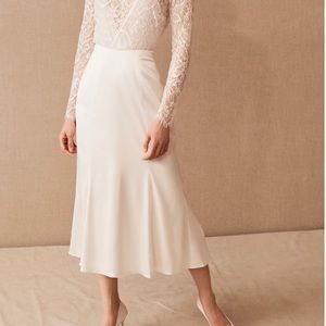 Ivory Catherine Dean Bridal Skirt